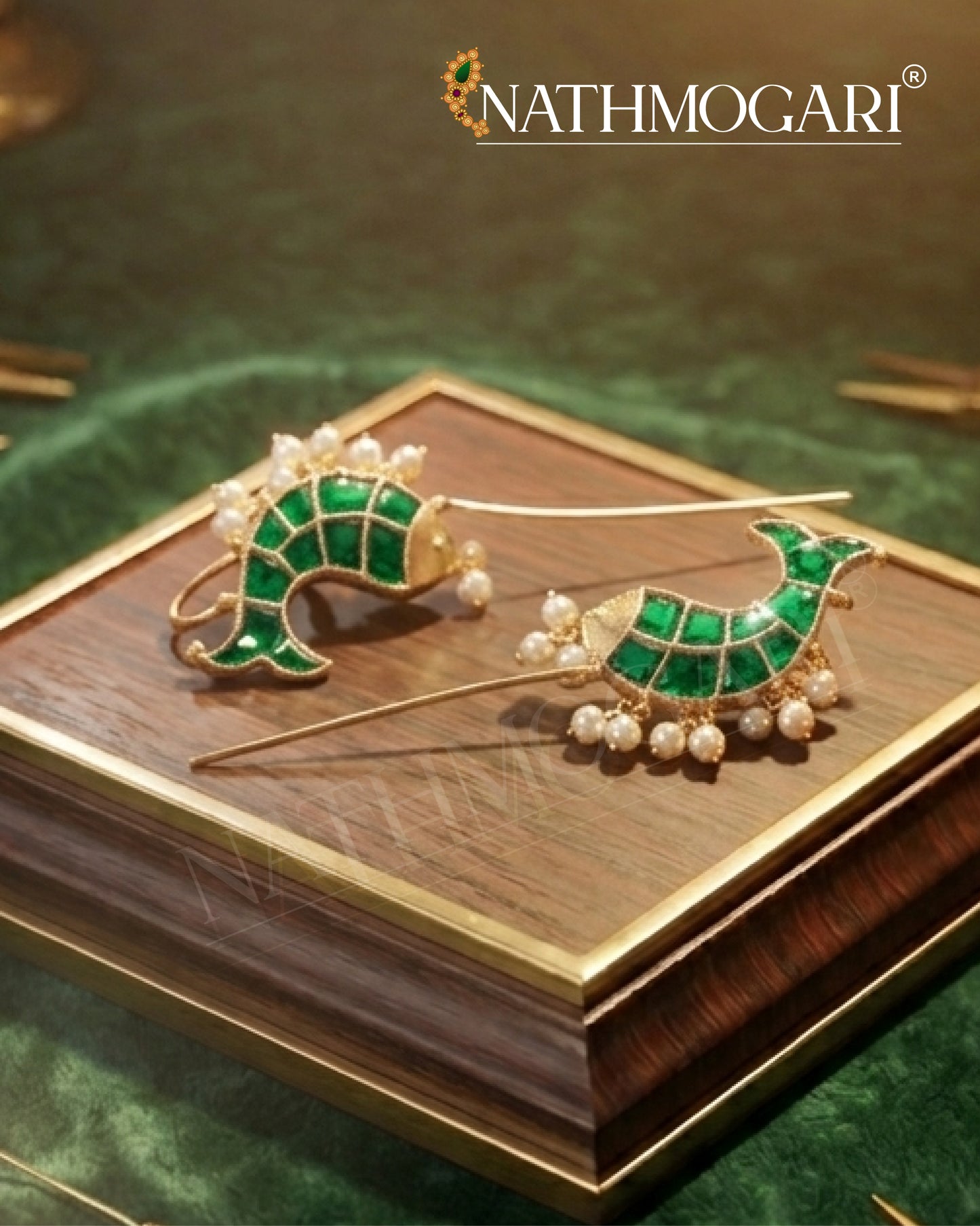 Masolee Ear Needle - Green