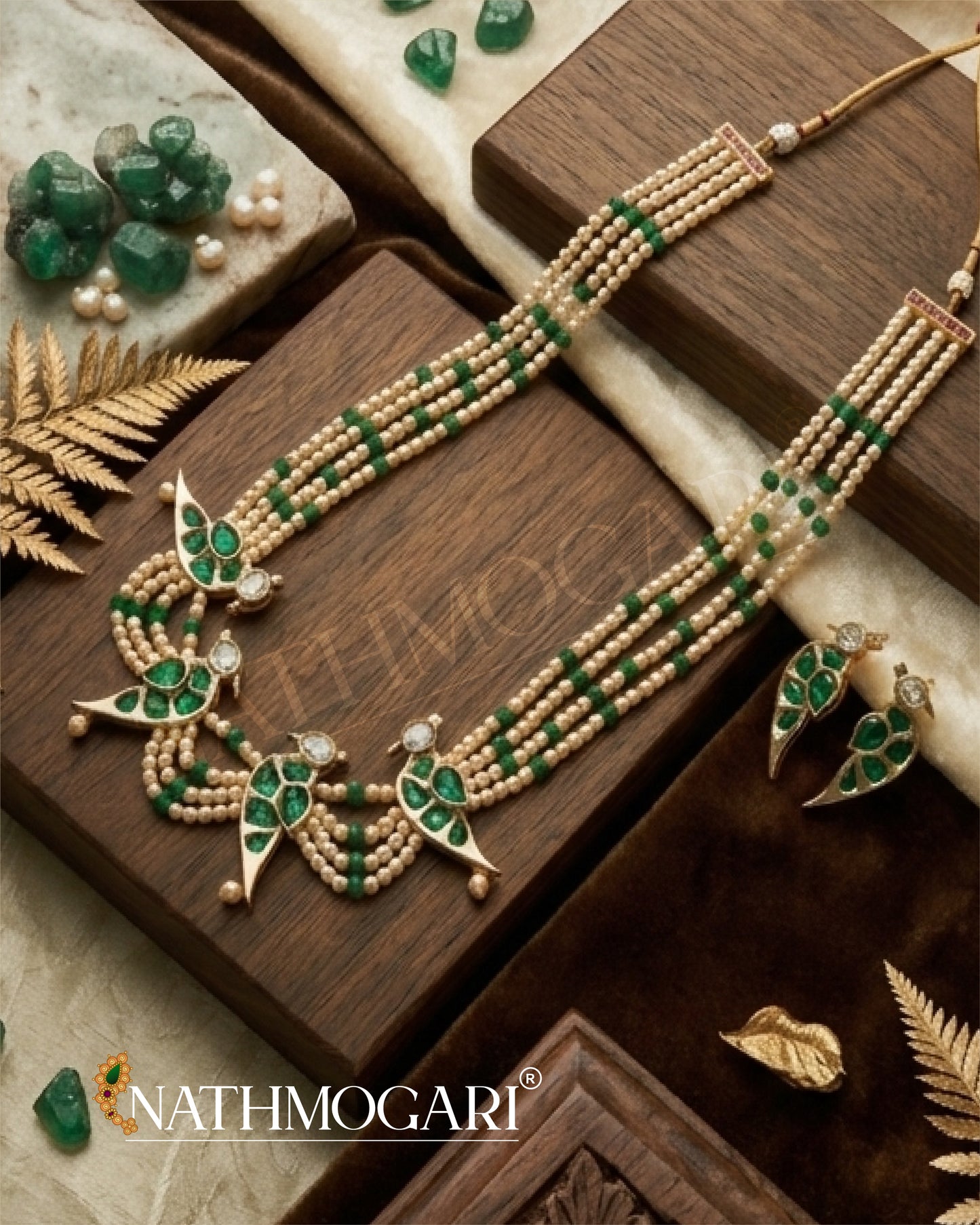 Meenakshi Necklace - Green
