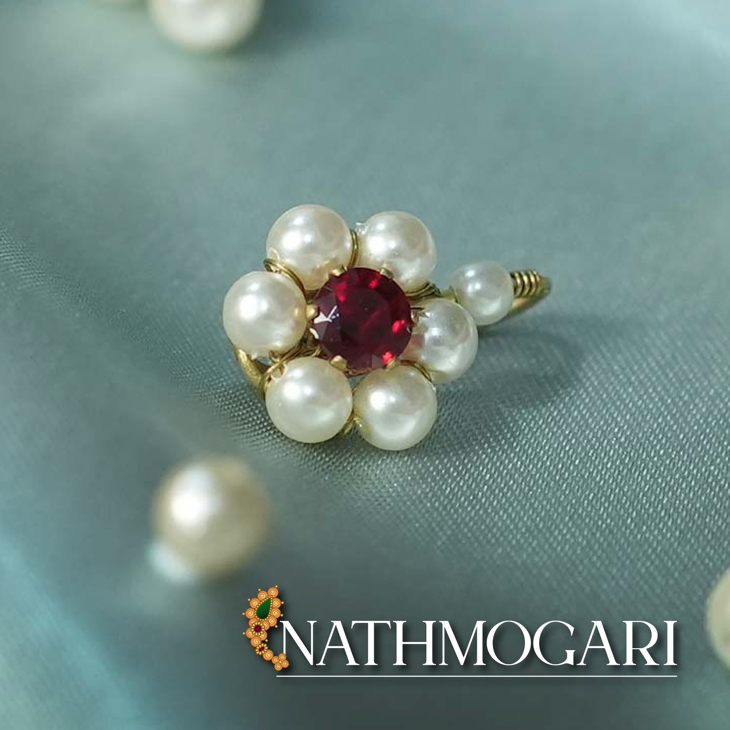 Jui Nose Pin – Red