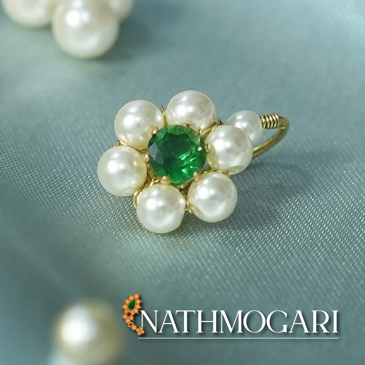 Jui Nose Pin – Green